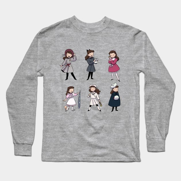 Samantha Parkington - American Girl Long Sleeve T-Shirt by LaurenS